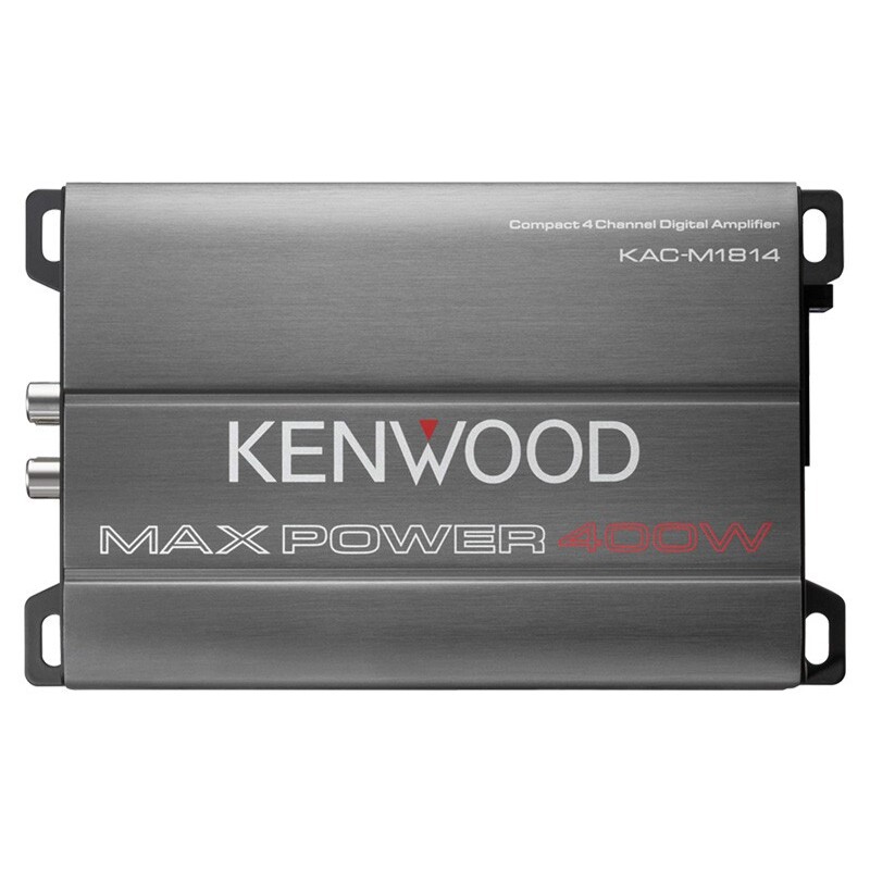 Kenwood KAC-M1814 400W 4 Channel Compact Class D Marine Amplifier