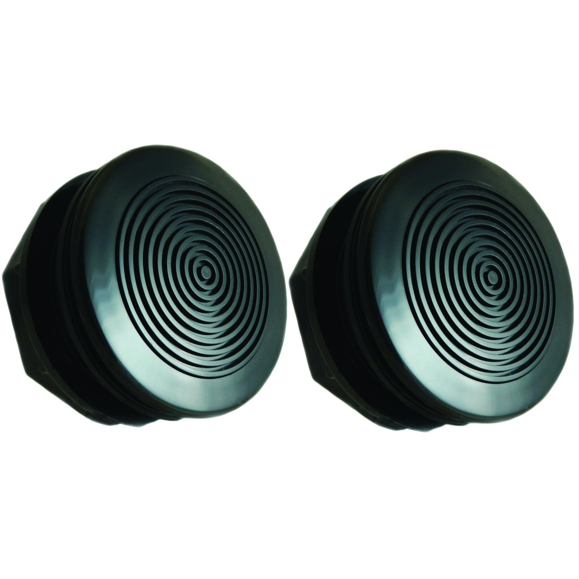 PQN Audio SPA24-4BK Black 2.25" 4 ohm Full Range Waterproof Speakers