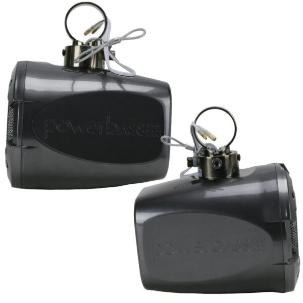 PowerBass XL-POD6SR Black 6.5" Short Range 120 Watt Waterproof Pod Tower Speakers