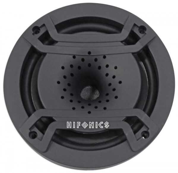 Hifonics TPS-CX65 Black 6.5 inch Compression Horn Coaxial Waterproof Marine Speakers With LED Lights