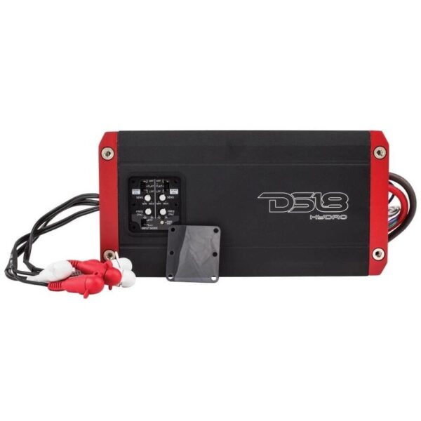 DS18 NXL-400.4D 1200 Watt 4 Channel Digital Waterproof Marine Amplifier