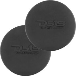 DS18 CS6B Black Flexible Silicone Covers For All DS18 6.5" Marine Speakers