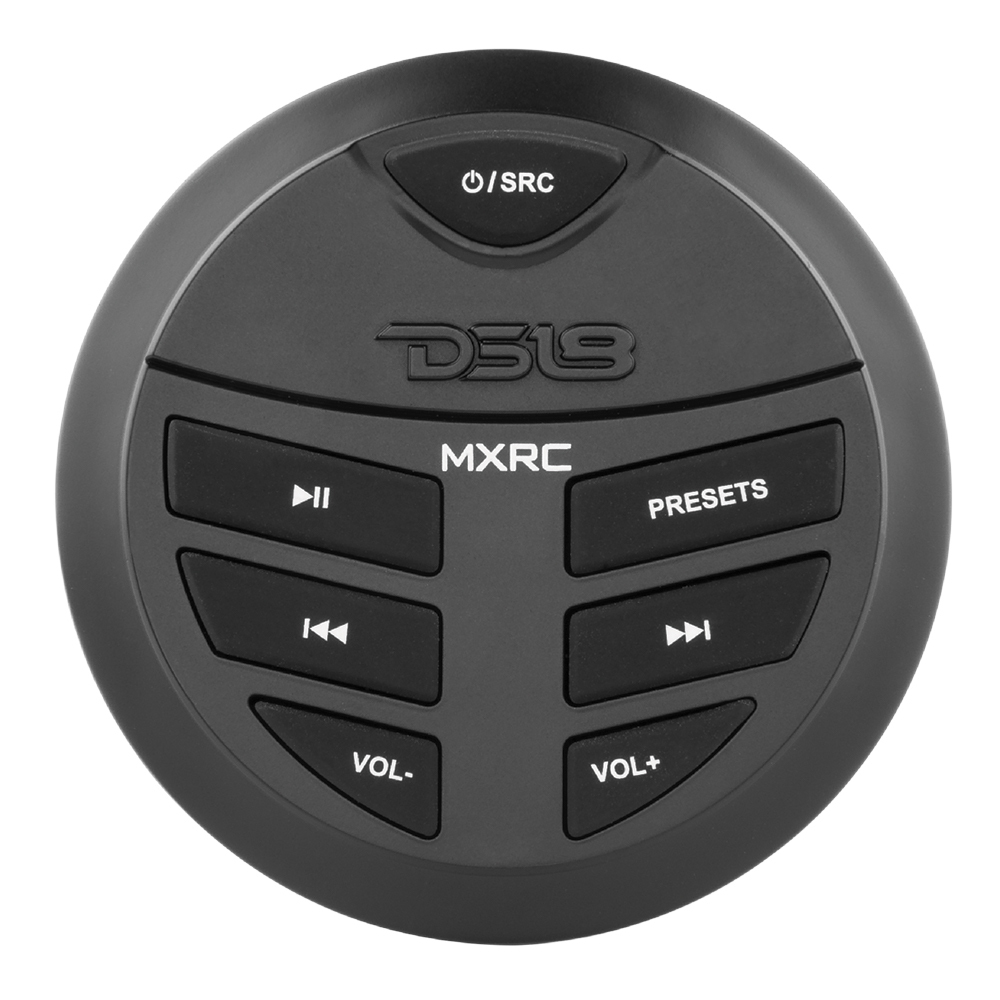 DS18 MXRC Waterproof Wired Remote For MRX1 Marine Stereo
