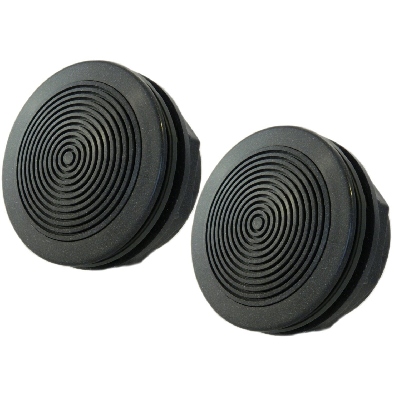 New PQN Audio SPA34-4GFCX Graphite Gray 3" 4 Ohm Low Profile Coaxial Waterproof Rear Nut Speakers