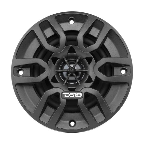 DS18 NXL4BK Black Hydro 4" 2-Way Coaxial 150 Watt Waterproof Marine Speakers