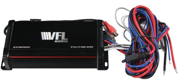 American Bass MMC2002 VFL Audio 2 Channel 1000 Watt Waterproof Marine Amplifier