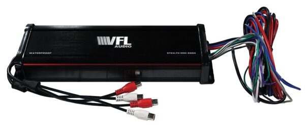 American Bass MMC2004 VFL Audio 4 Channel 1600 Watt Waterproof Marine Amplifier