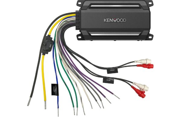 Kenwood KAC-M5014 4 Channel 600 Watt (300 Watts RMS) Digital Waterproof Marine Amplifier