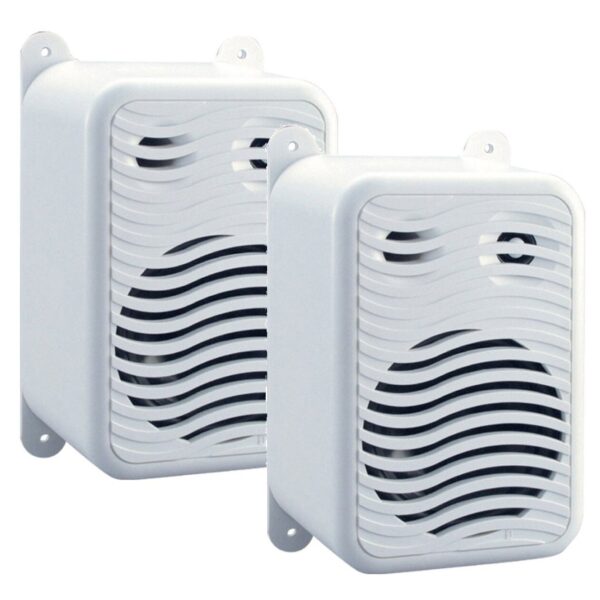 Poly-Planar MA9020 (pair) Surface Mount Waterproof Box Marine Speakers