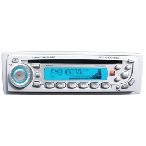 JBL MR4WG AM/FM Radio Receiver CD Player with Gimbal Mount Housing Marine Stereo