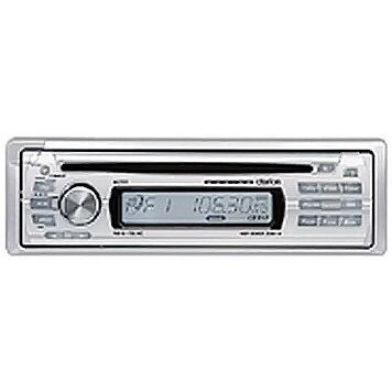 Clarion M235 AM/FM Radio Receiver CD Player White 200 Watts Marine Stereo