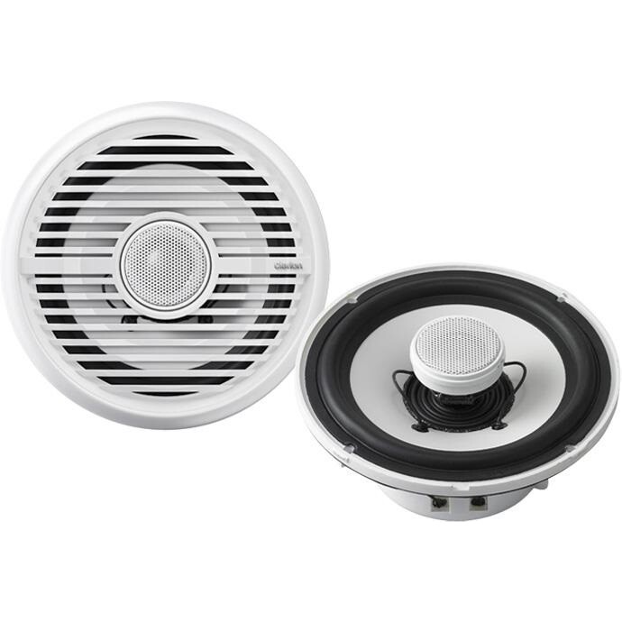 Clarion CMG1622R Pair White 6.5" Coaxial (pair) Waterproof Marine Speakers