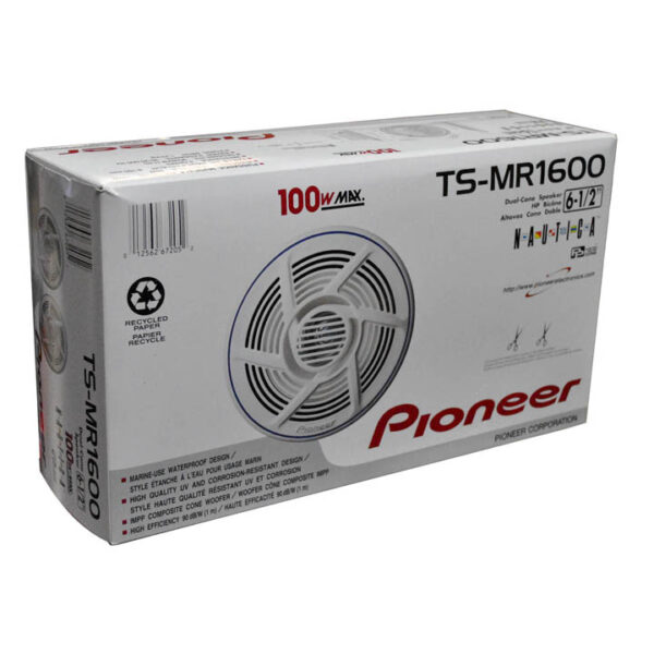 Pioneer TSMR1600 6.5" Dual Cone Waterproof Marine Speakers