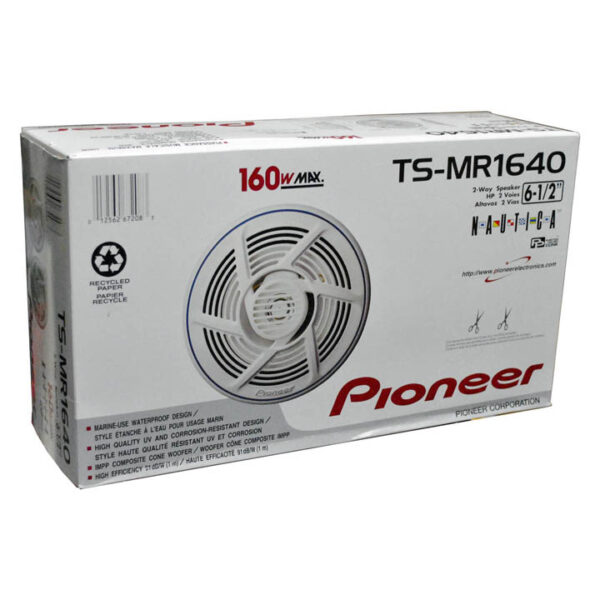 Pioneer TSMR1640 6.5" Coaxial (Pair) Waterproof Marine Speakers