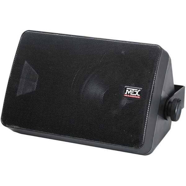 MTX AW52B All Weather Black Component (Pair) Box Waterproof Marine Speakers