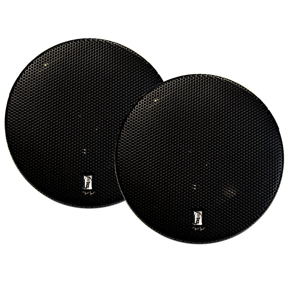 Poly-Planar MA8505B Black 5" Coaxial Three-Way Titanium Series Waterproof Marine Speakers