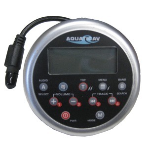 Aquatic AV AQ-WR-3F Flush Mount Waterproof Wired LCD Remote