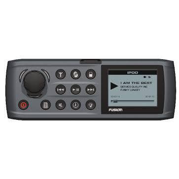 Fusion MS-CD500W White Sirius Satellite Ready iPod Control AM/FM Radio Receiver CD Player 4 Zone Waterproof Marine Stereo