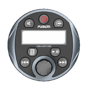 Fusion MS-WR100 Gray Waterproof Wired Remote For MS-CD500 and MS-IP500-