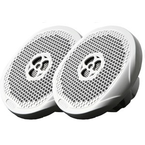 Fusion MS-FR602 White 6" Coaxial 200 Watt Marine Speakers