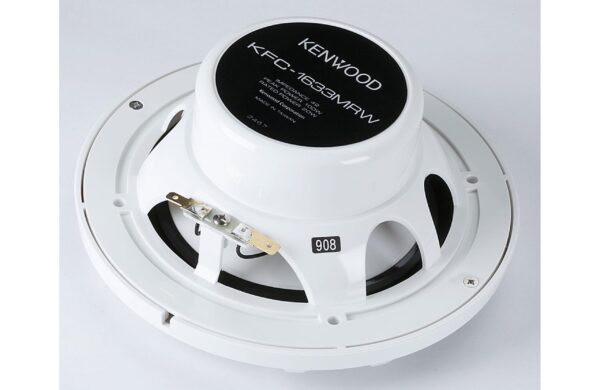 Kenwood KFC1633MRW White 6.5" Coaxial (pair) Waterproof Marine Speakers