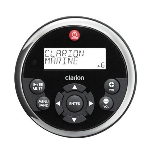 Clarion MW1 Waterproof Wired Remote with LCD Display for Clarion Marine Stereos