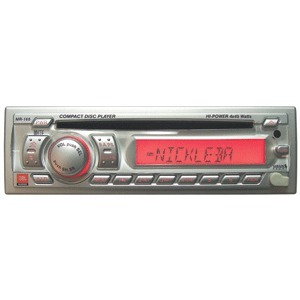 JBL MR165S AM/FM Radio Receiver CD Player Sirius Satellite Ready iPod Control Marine Stereo