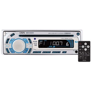 Boss Audio MR1465W AM/FM Radio Receiver CD Player White 240 Watts Marine Stereo