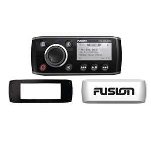 Fusion MS-RA200B1 AM/FM Radio Receiver MP3 iPod Control USB port Weather Band 200 Watt Sirius Ready Marine Stereo