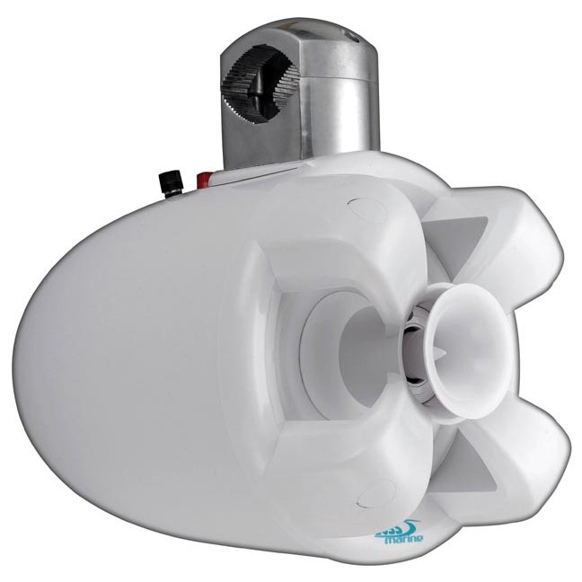 Boss Audio MRWT8W White 8" 700 Watt 2 Way Waterproof Wakeboard Tower Marine Speaker