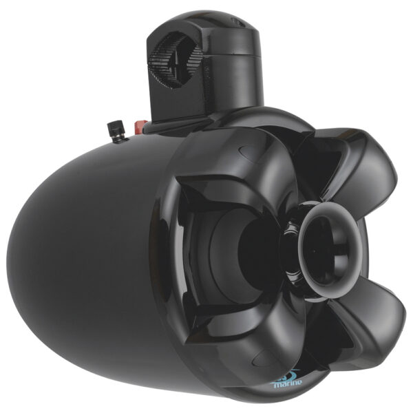 Boss Audio MRWT8B Black 8" 700 Watt 2 Way Waterproof Wakeboard Tower Marine Speaker