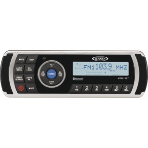 Jensen MS2013BTR AM/FM Radio Receiver MP3 USB Port iPod Control Bluetooth 160 Watt Waterproof Marine Stereo