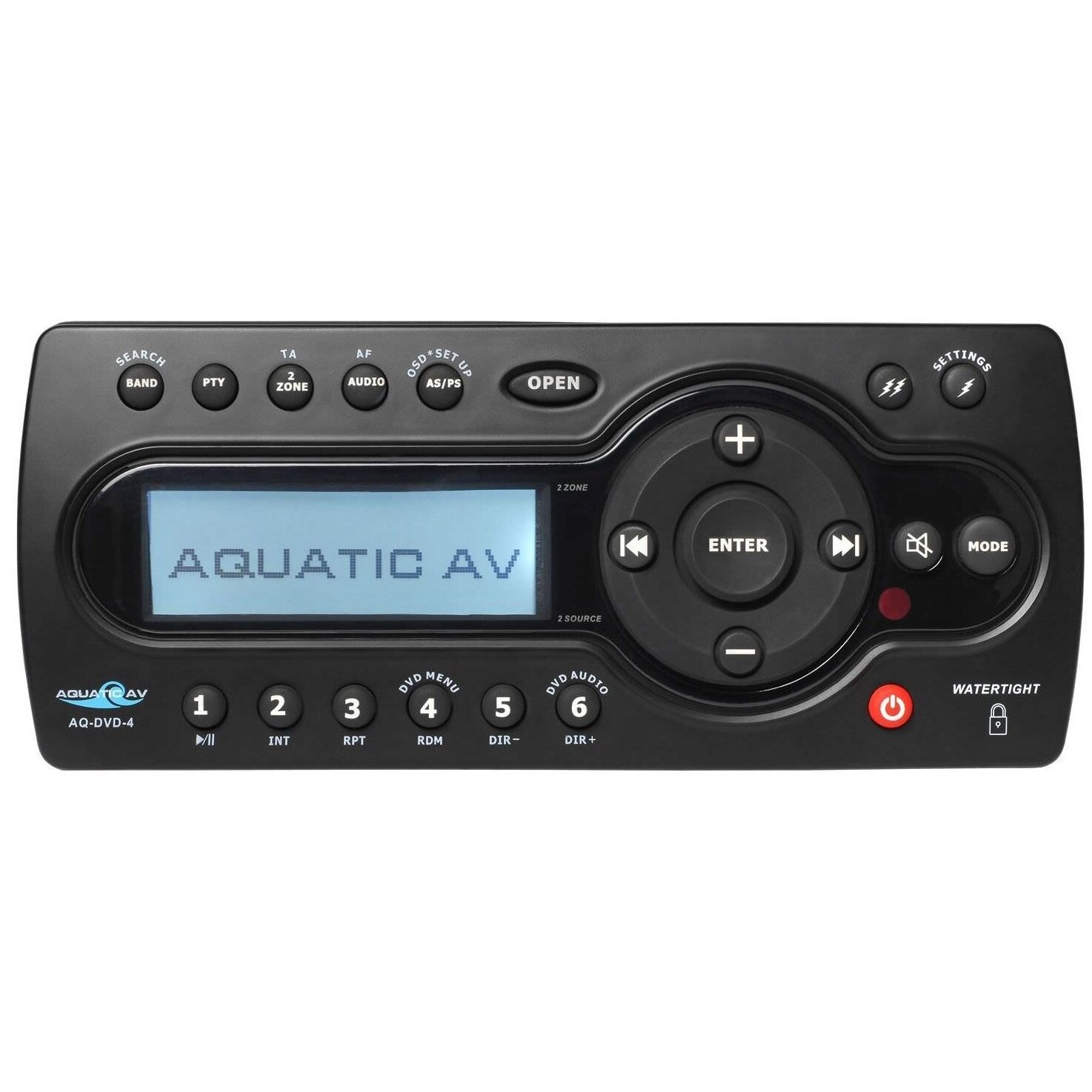 Aquatic AV AQDVD4B Marine Stereo