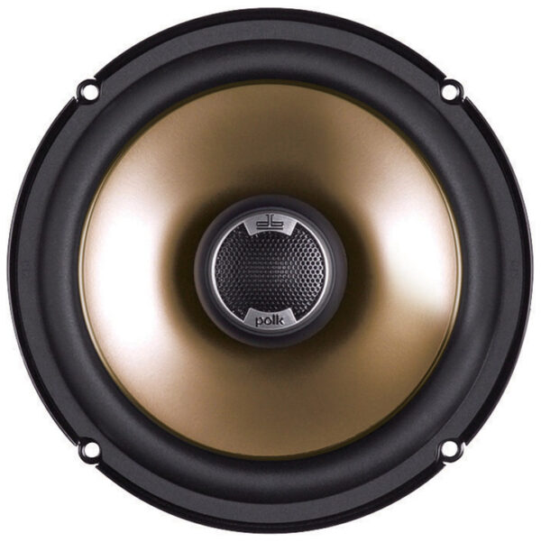 Polk Audio DB651 6.5" Coaxial (Pair) Silver 180 Watt Coaxial Waterproof Marine Speakers
