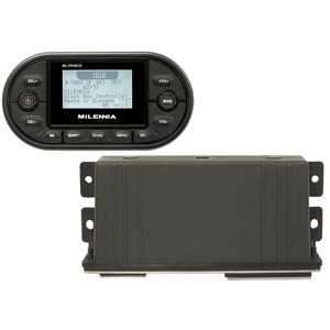 Milennia PRV525 AM/FM Radio Receiver USB Port iPod/iPhone Control Waterproof Marine Stereo