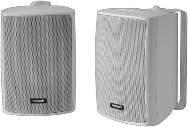 Fusion MS-OS420 (Pair) Component 100 Watt Box Waterproof Marine Speakers