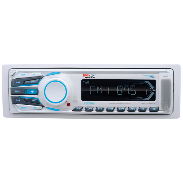 Boss Audio MR1306UA AM/FM Radio Receiver MP3 USB Port SD Card Slot 200 Watt Marine Stereo