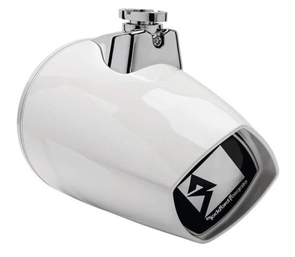 Rockford Fosgate PM282W Punch 8" White/Silver (Pair) 200 Watt Waterproof Wakeboard Tower Marine Speakers
