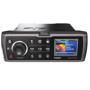 Fusion MS-IP700i AM/FM Radio Receiver MP3 USB/iPod Control VHF Weather Band 4 Zone SiriusXM Ready Waterproof Marine Stereo