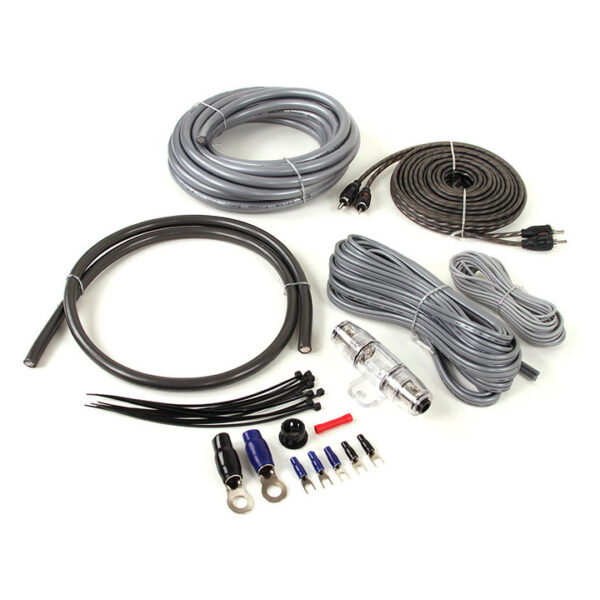 Power Acoustik AK4P 4 Gauge Amplifier Install Kit For Amps Over 1000 Watts