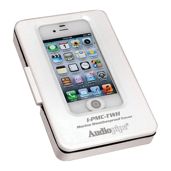 Audiopipe IPMCTWH White Waterproof Case For iPod/iPhone