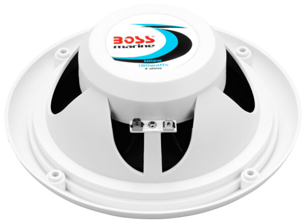 Boss Audio MR6W White 6.5" 180W Dual Cone Waterproof Marine Speakers