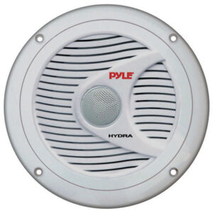 Pyle PLMR60W 6.5″ White 150 Dual Cone Watt Waterproof Marine Speakers
