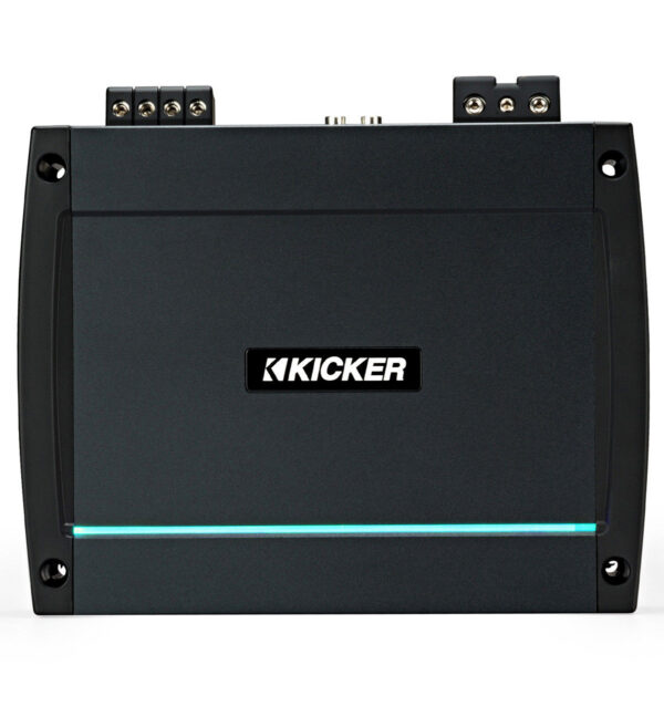 Kicker 44KXMA4002 2 Channel Class D 800 Watts Peak (400 Watts RMS) Bridgeable Marine Amplifier