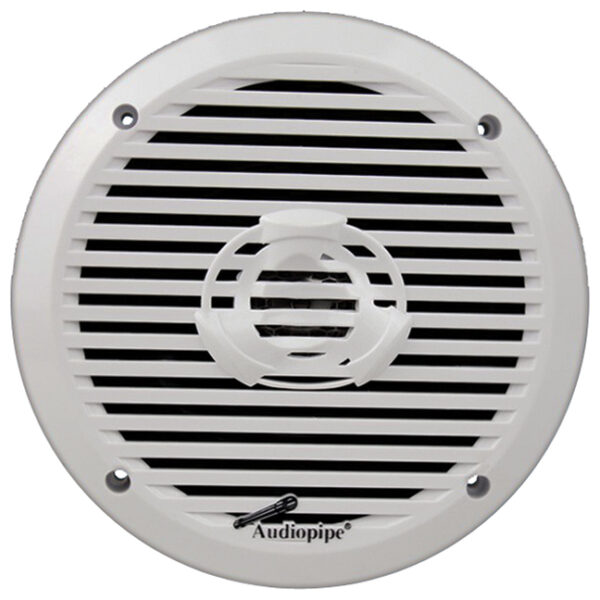 Audiopipe APSW6032 White 6.5" Coaxial 200 Watt Waterproof Marine Speakers