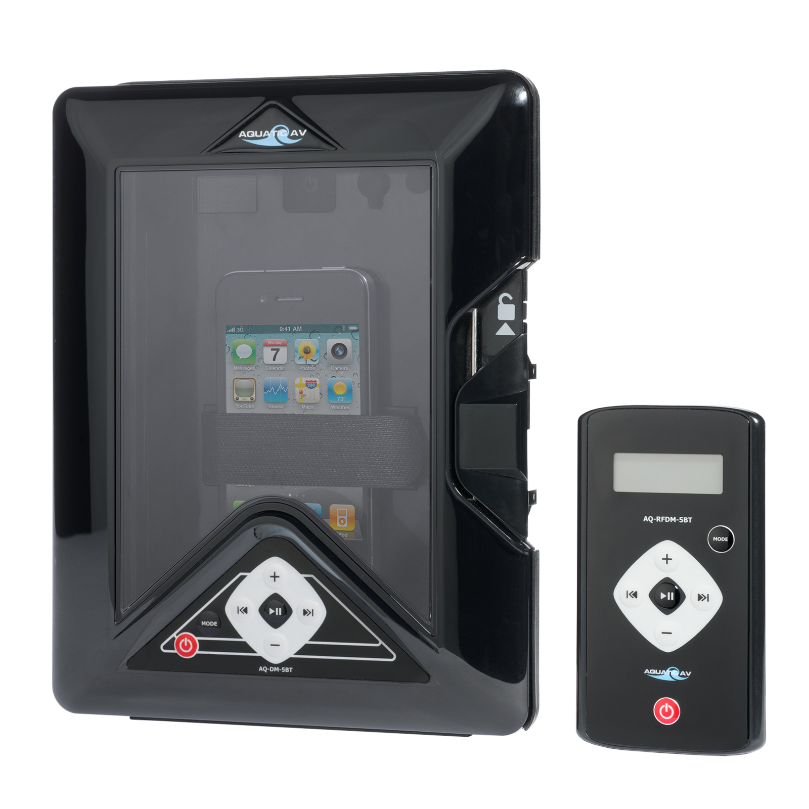 Aquatic AV AQ-DM-5BT MP3 Bluetooth Digital Media Locker Waterproof Marine Stereo