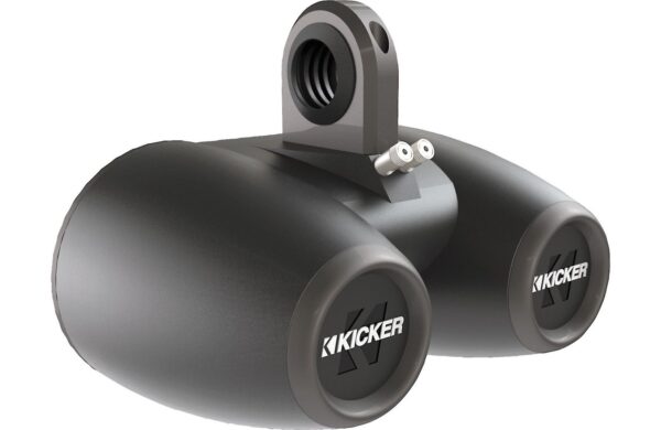 Kicker 12KMTED Dual Speaker Enclosures For Wakeboard Towers