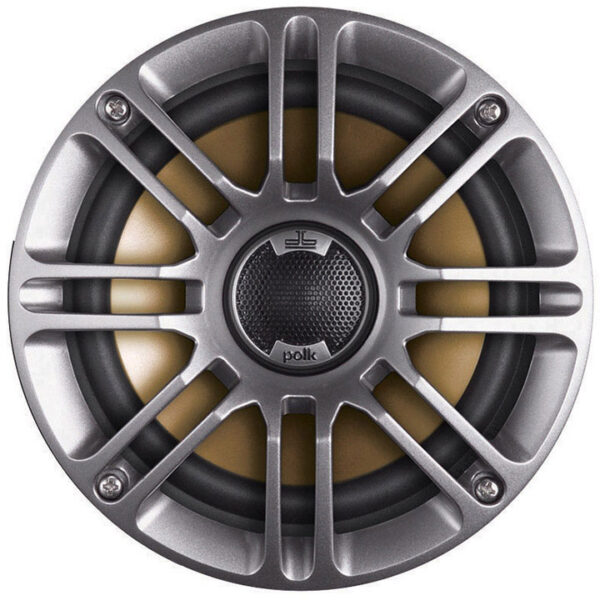 Polk Audio DB521 5.25" Coaxial (Pair) Silver 135 Watt Coaxial Waterproof Marine Speakers
