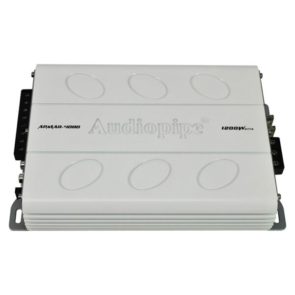 Audiopipe APMAR4080 4 Channel 1200 Watt Marine Amplifier