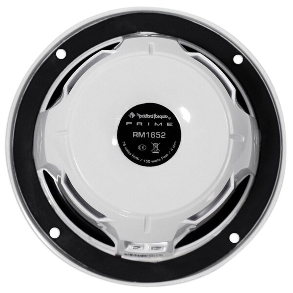 Rockford Fosgate RM1652 Prime Series 6.5" White 150 Watt Coaxial Waterproof Marine Speakers